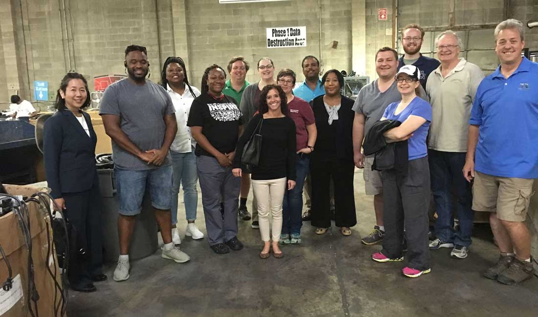 Purdue University visits Technology Recyclers